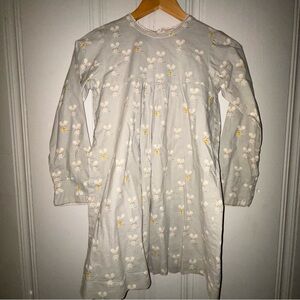 Hannah Kate Tiny Mouse Print Light Gray Dress Girl 10